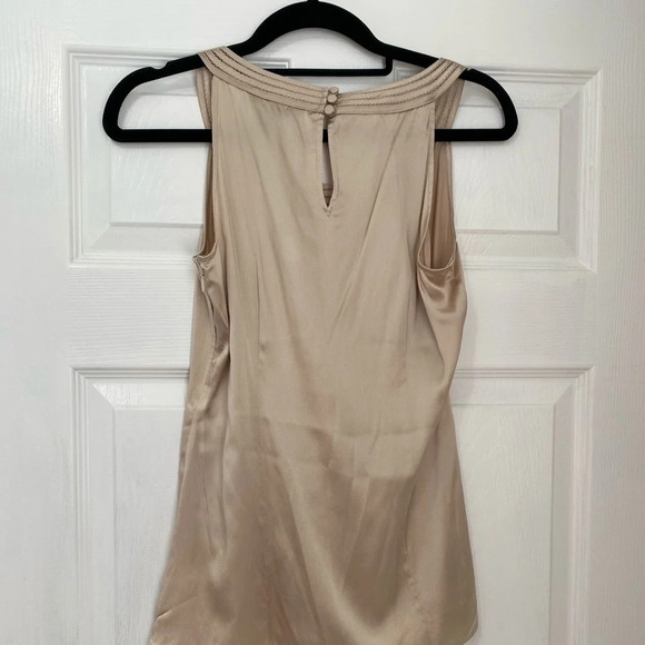 White House Black Market Silk Stretch Nude Cami Tank in XXS - Picture 5 of 6